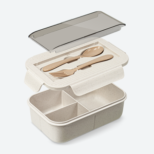 LUNZO Wheat Lunch Box 1200ml